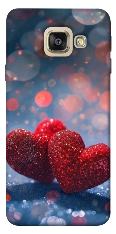 Чохол на Samsung A520 Galaxy A5 (2017) Red hearts фото 1 з 1