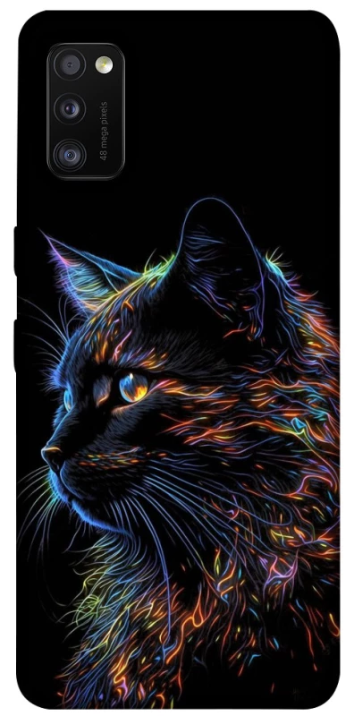 Чехол на Samsung Galaxy A41 Черный кот фото 1 из 1