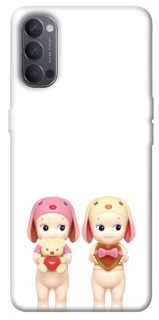 Чехол на Oppo Reno 4 Puppy Love Duo фото 1 из 1