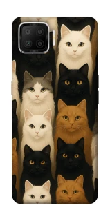 Чехол на Oppo A73 (2017) Colorful Cat Collage фото 1 Чехол на Oppo A73 (2017) Colorful Cat Collage фото 1 из 1
