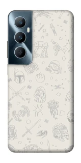 Чохол на Realme C65 4G Star Wars background ver.1 фото 1 з 1