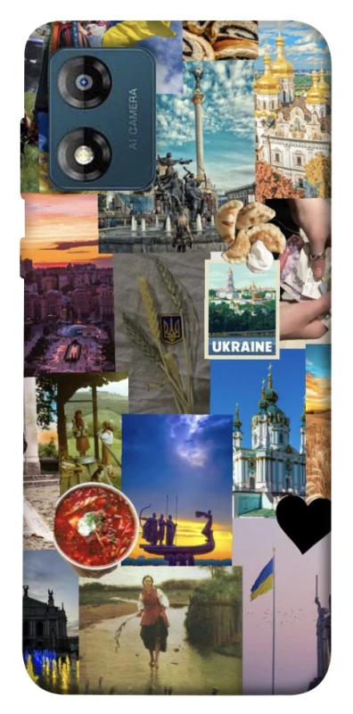 Чохол на Motorola Moto E13 Ukraine style ver.1 фото 1 з 1