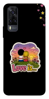 Чехол на Vivo Y31 Love is ver.5 фото 1 из 1