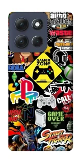 Чехол на Motorola Moto G86 Power Gamer Zone фото 1 из 1