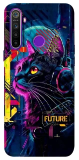 Чехол на Realme 5 Cyber Cat v2 фото 1 из 1