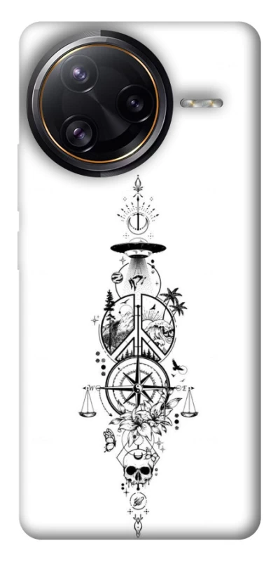 Чехол на Xiaomi Poco F7 Pro Tattoo ver.7 фото 1 из 1
