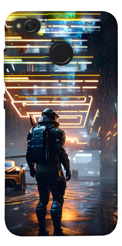 Чехол на Xiaomi Redmi 4X Cyber character фото 1 из 1