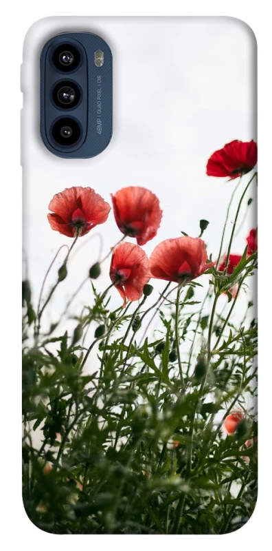 Чехол на Motorola Moto G41 Поле маков фото 1 из 1