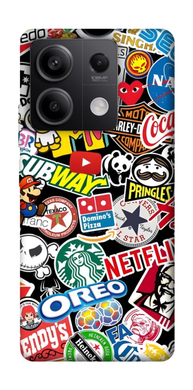 Чехол на Xiaomi Redmi Note 13 5G brands фото 1 из 1