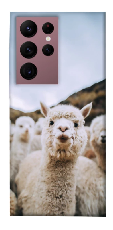 Чохол на Samsung Galaxy S22 Ultra Лама фото 1 з 1