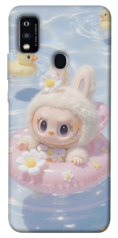 Чохол на ZTE Blade A51 Labubu swimming фото 1 з 1