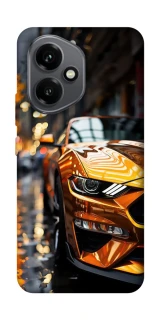 Чохол на Honor 400 Golden sports car фото 1 з 1