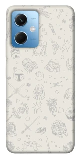 Чохол на Xiaomi Redmi Note 12 5G Star Wars background ver.1 фото 1 з 1