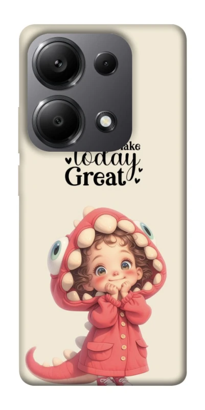 Чохол на Xiaomi Redmi Note 13 Pro 4G Make today great фото 1 з 1