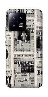 Чохол на Xiaomi 13 Harry Potter newspaper фото 1 Чохол на Xiaomi 13 Harry Potter newspaper фото 1 з 1