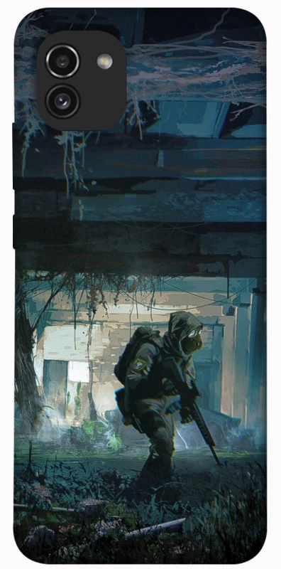 Чохол на Samsung Galaxy A03 Сталкер v7 фото 1 з 1