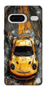 Чехол на Google Pixel 7 Drawn Porsche фото 1 из 1