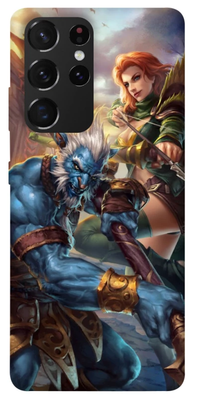 Чохол на Samsung Galaxy S21 Ultra Dota heroes фото 1 з 1