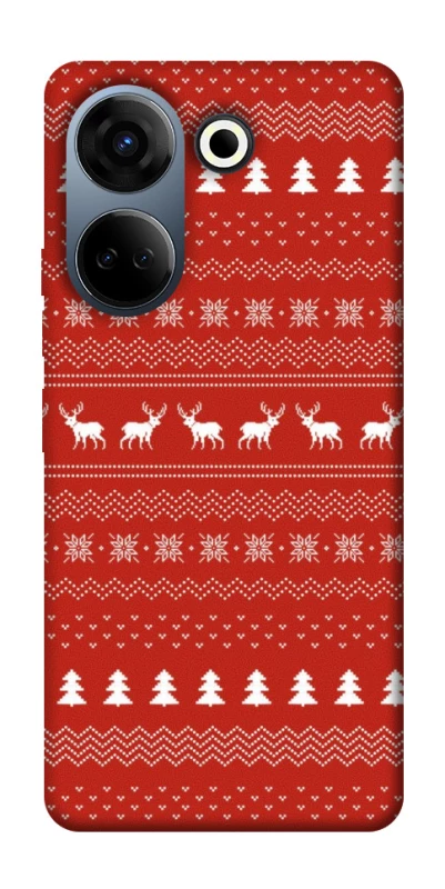 Чехол на TECNO Camon 20 Pro (CK7n) Новогодний v12 фото 1 из 1