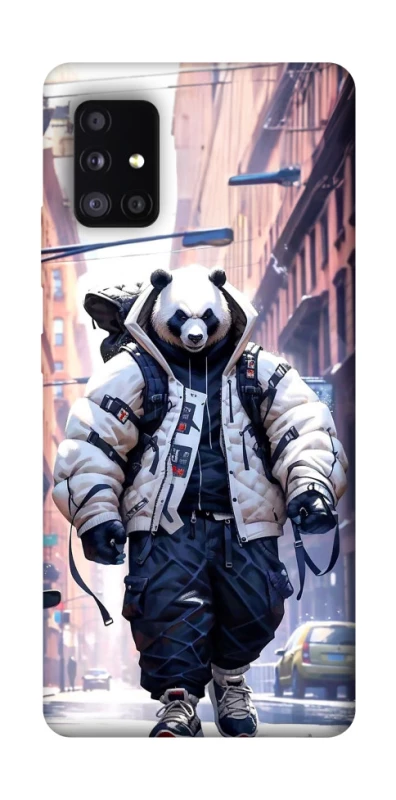 Чехол на Samsung Galaxy A51 5G Панда курьер фото 1 из 1