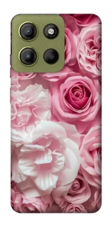 Чехол на Motorola Moto G15 4G Розовые цветы фото 1 из 1