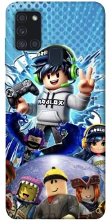 Чехол на Samsung Galaxy A21s Roblox collage ver.3 фото 1 из 1