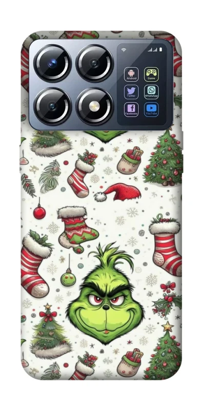 Чохол на Xiaomi POCO X8 Pro Grinch mood ver.3 фото 1 з 1