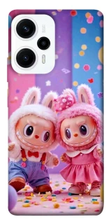 Чехол на Xiaomi Poco F5 / Note 12 Turbo Labubu twins ver.3 фото 1 из 1
