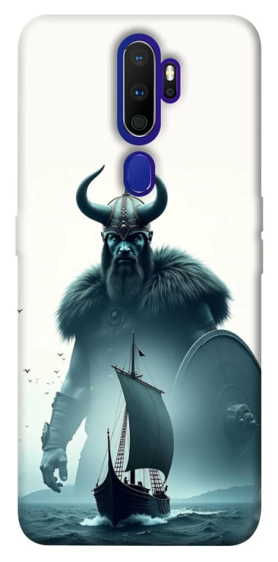 Чехол на Oppo A5 (2020) / Oppo A9 (2020) Nordic drakkar v2 фото 1 из 1