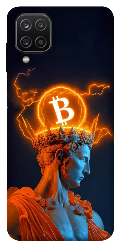 Чехол на Samsung Galaxy A12 Bitcoin God фото 1 из 1