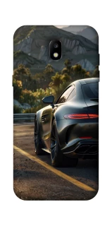 Чехол на Samsung Galaxy J5 (2017) Car in the mountains фото 1 из 1