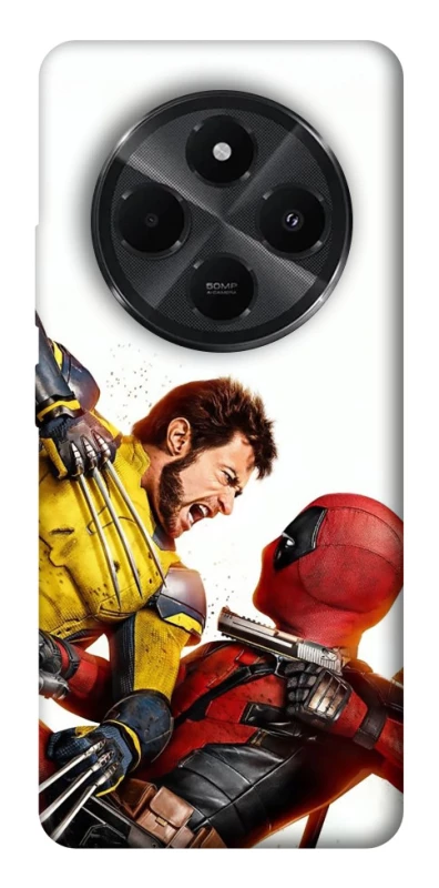 Чехол на Xiaomi Redmi A4 Deadpool and Wolverine фото 1 из 1