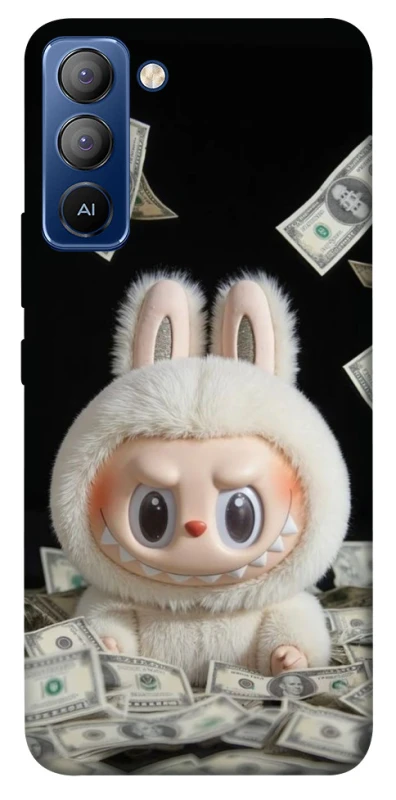 Чехол на TECNO Pop 5 LTE Dollar Labubu фото 1 из 1