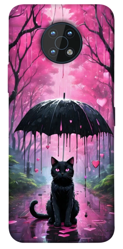 Чохол на Nokia G50 Black cat фото 1 з 1