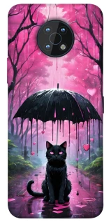 Чохол на Nokia G50 Black cat фото 1 з 1