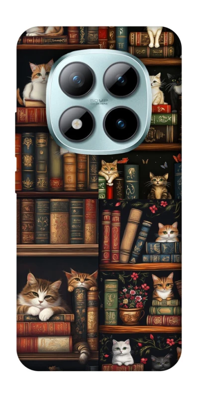 Чохол на Xiaomi Redmi Note 15 Pro+ 5G Cats & Books фото 1 з 1