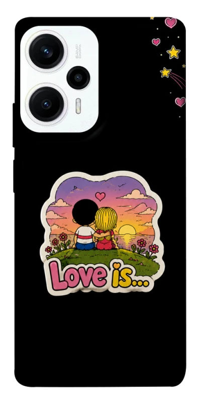 Чохол на Xiaomi Poco F5 / Note 12 Turbo Love is ver.5 фото 1 з 1