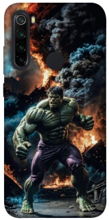 Чехол на Xiaomi Redmi Note 8 Hulk v2 фото 1 из 1