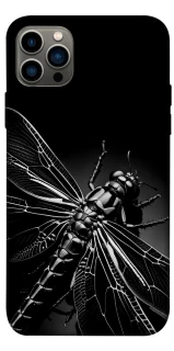 Чехол на Apple iPhone 12 Pro (6.1") Black dragonfly фото 1 из 1