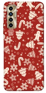 Чохол на TECNO Camon 17P Новорічний v3 фото 1 з 1