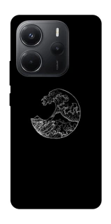 Чохол на Xiaomi Redmi Note 14 4G (Int. version) Black tsunami фото 1 Чохол на Xiaomi Redmi Note 14 4G (Int. version) Black tsunami фото 1 з 1