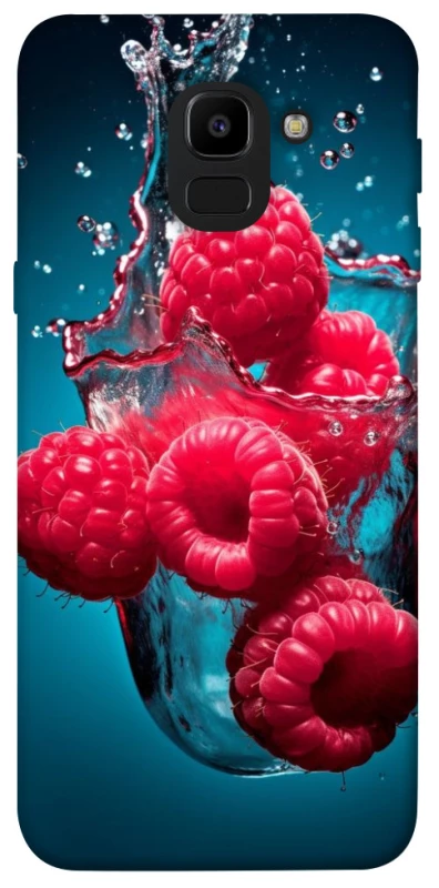 Чохол на Samsung J600F Galaxy J6 (2018) Малинка у воді фото 1 з 1