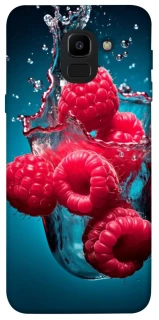 Чехол на Samsung J600F Galaxy J6 (2018) Малинка в воде фото 1 из 1