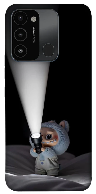 Чохол на TECNO Spark 8C Labubu with flashlight ver.3 фото 1 з 1