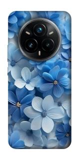 Чехол на Realme 14 Pro Синие цветы фото 1 из 1