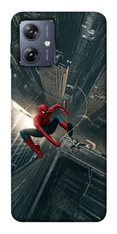 Чехол на Motorola Moto G54 Spider Man ver.4 фото 1 из 1
