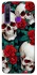 Чехол на Realme 5 skull and rose фото 1 из 1