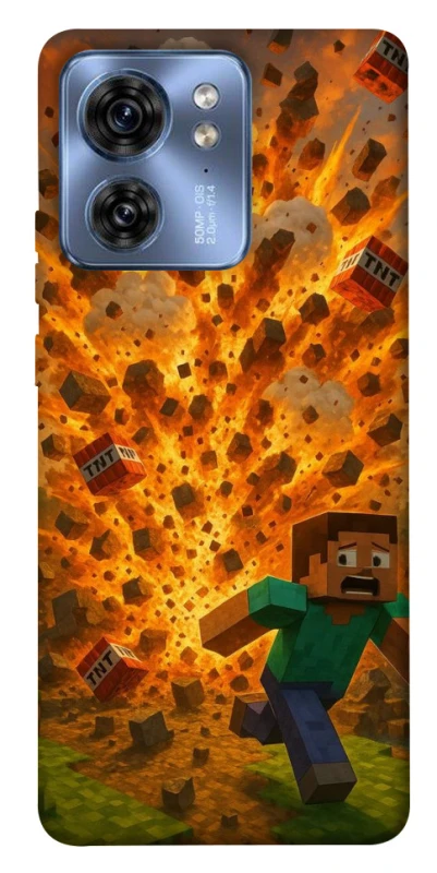Чохол на Motorola Edge 40 Minecraft v7 фото 1 з 1