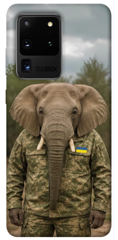 Чохол на Samsung Galaxy S20 Ultra Слон захисник фото 1 з 1