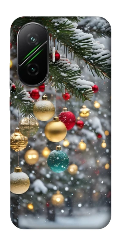 Чехол на Xiaomi Poco F7 Новогодний v48 фото 1 из 1